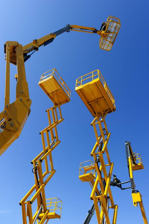 Location d'une nacelle articulée 40M proche Normandie